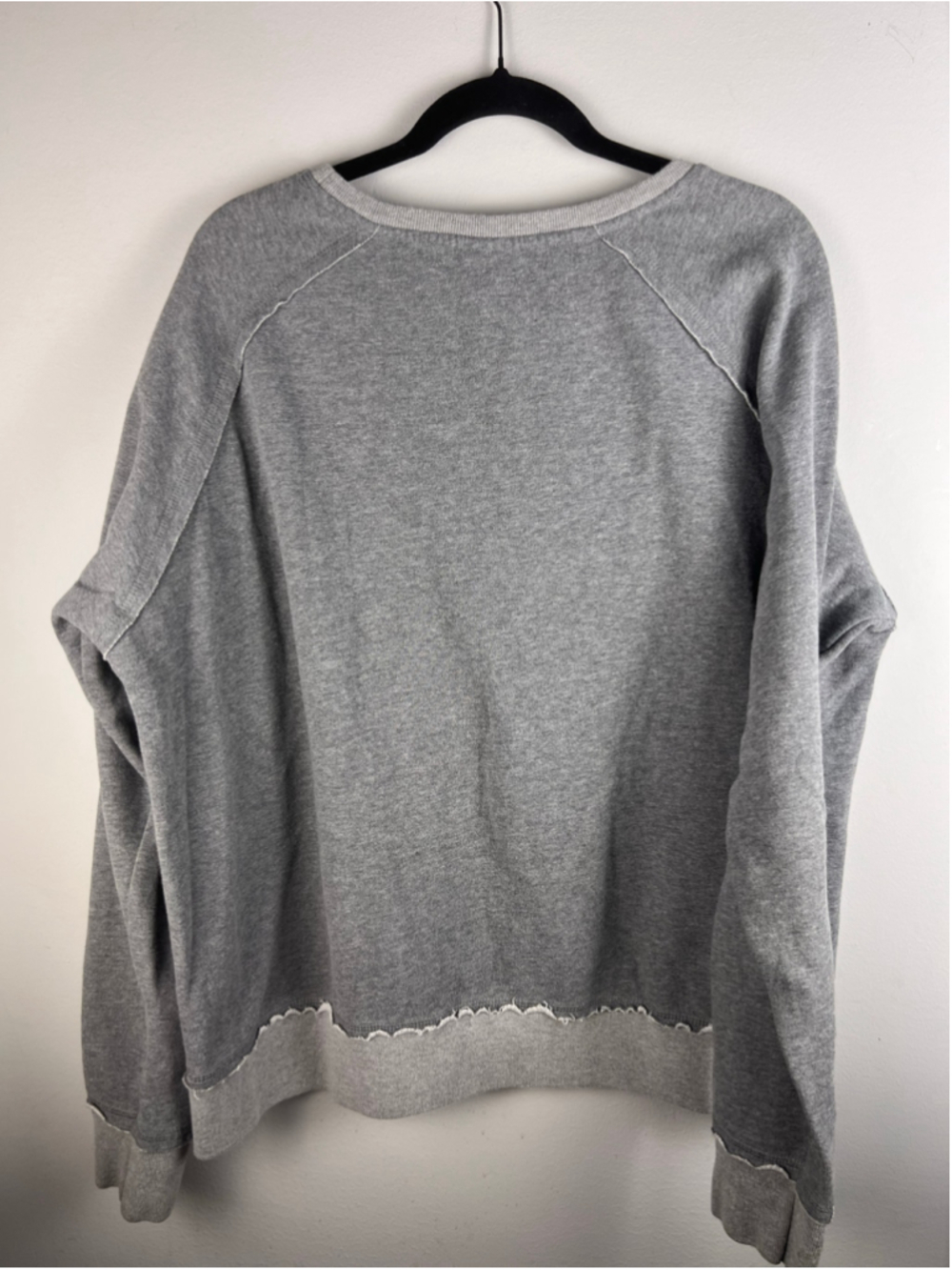 Harry Potter Ravenclaw Sweatshirt XL Universal Studios Gray Spellout Crewneck - Picture 6 of 6